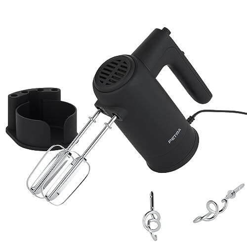 Petra PT5613BMBLKVDE Handmixer Handrührer - Elektrischer Küchenmixer (t1t)