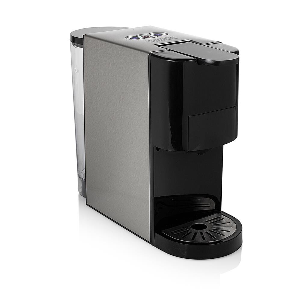 PRINCESS Macchina da Caffè a Capsule 1 Tazza 0.8 lt Nero Argento 249451