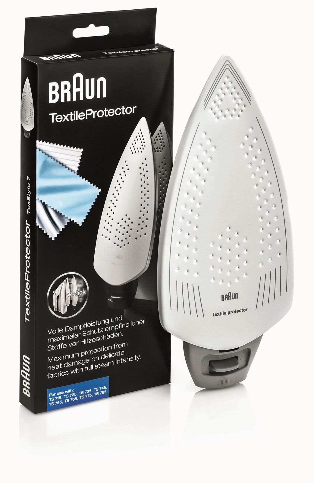 Braun accessorio piastra Textile Protector ferro da stiro TexStyle 7 TS7 4661