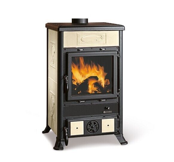 LA NORDICA ROSSELLA R1 BII STUFA LEGNA CERAMICA LIBERTY PANNA 8.8 KW 7112159