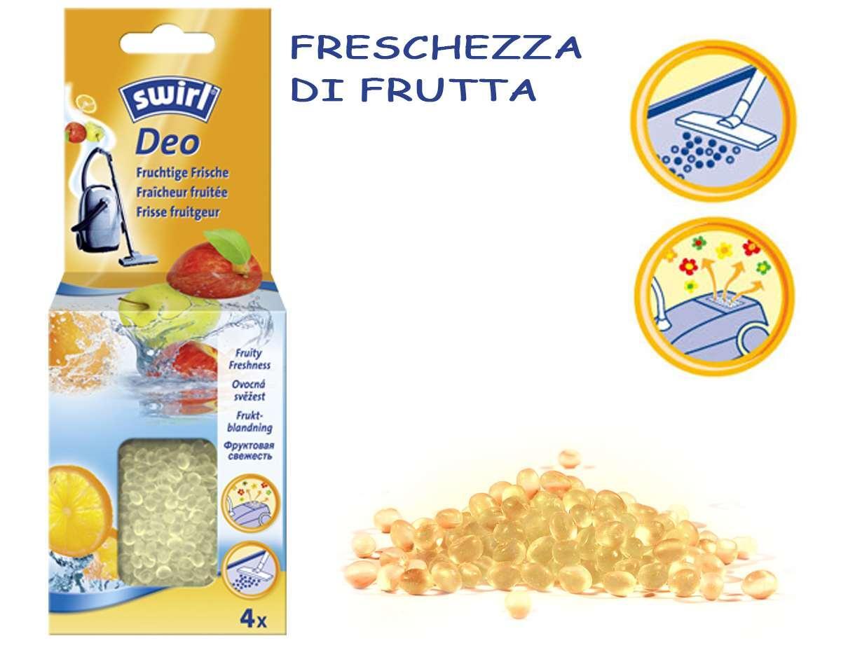PERLE DEODORANTI PER ASPIRAPOLVERE DEO PEARLS FRUITY FRESHNESS - FRUTTI - 4PZ
