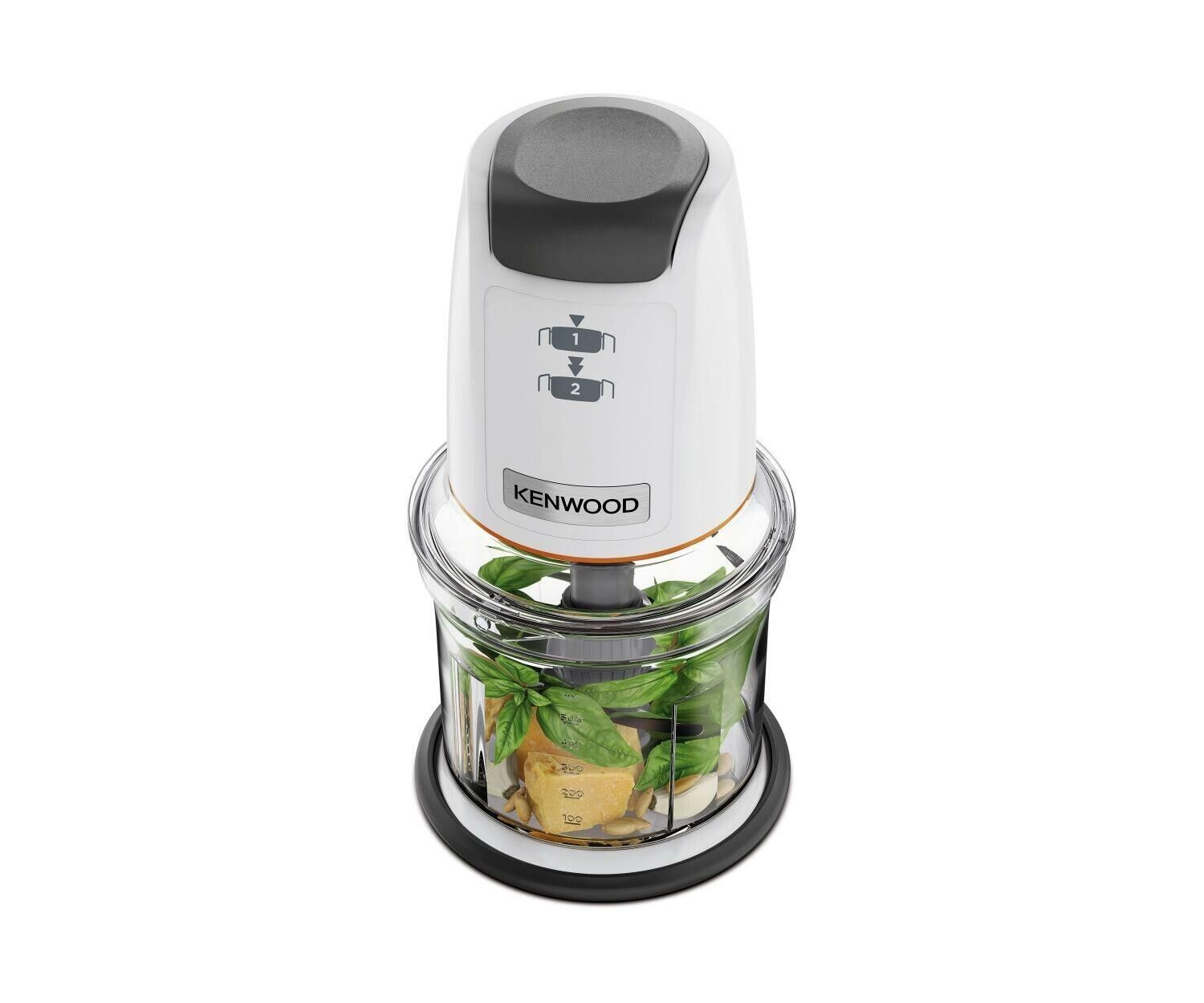 Kenwood Tritatutto Elettrico Tritaverdure e Ghiaccio Easy Chop CHP61.100WH 500W