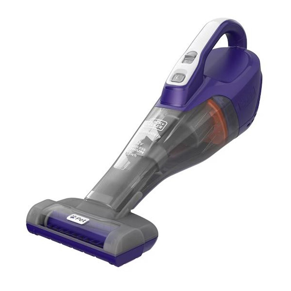 BLACK&DECKER Dustbuster Pet 12V Aspiratutto Portatile senza Filo Peli Animali
