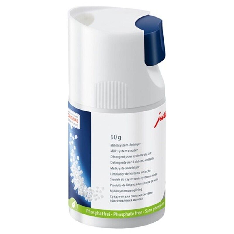 Jura Milk System Cleaner Mini-Tabs 90g Dosing cap Detergente Sistema Latte con D