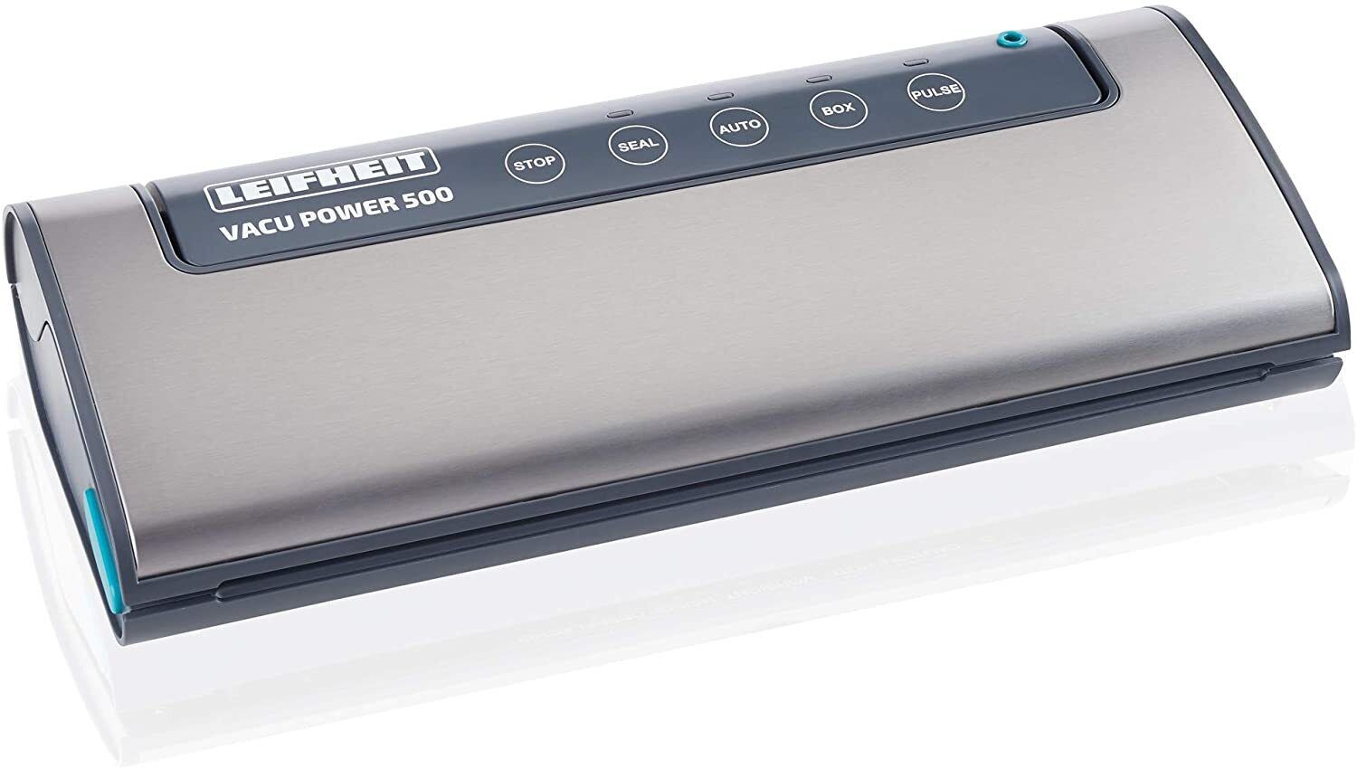LEFHEIT 03236 VACU Power 500 Macchina sottovuoto alimenti+ 10 sacchetti 20x30cm