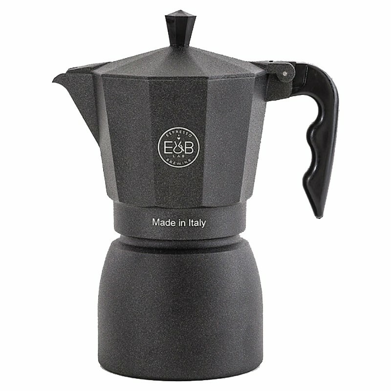 E&B Lab Moka Classic 6T Moka 6 Tazze per Piani a Gas Competition Moka Filter