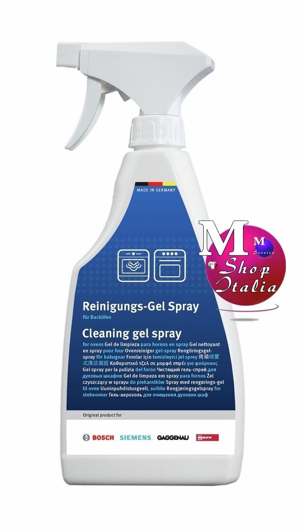 Pulifono gel spray per pulizia forno ex Backofen K2 Bosch Siemens Neff 00311860