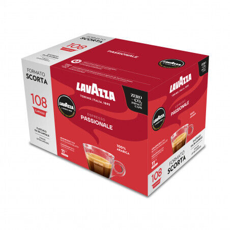 Lavazza Espresso Passionale Confezione 108 Capsule Caffe Compatibili A Modo Mio