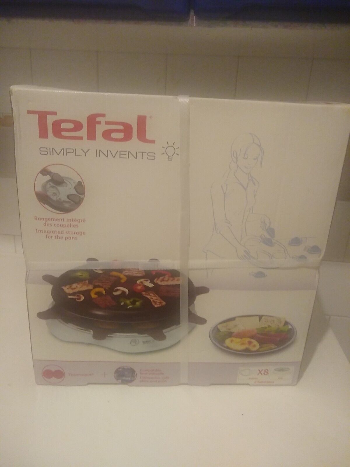 Raclette Barbecue Grill 1200W Piastra Elettrica Ghisa Antiaderente Da Tavolo