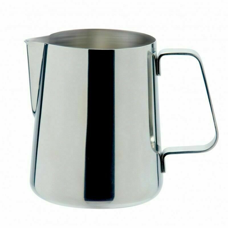 Lattiera per Cappuccino 6 Tazze 60 CL Inox Latte Art Caffettiera Linea Easy ILSA