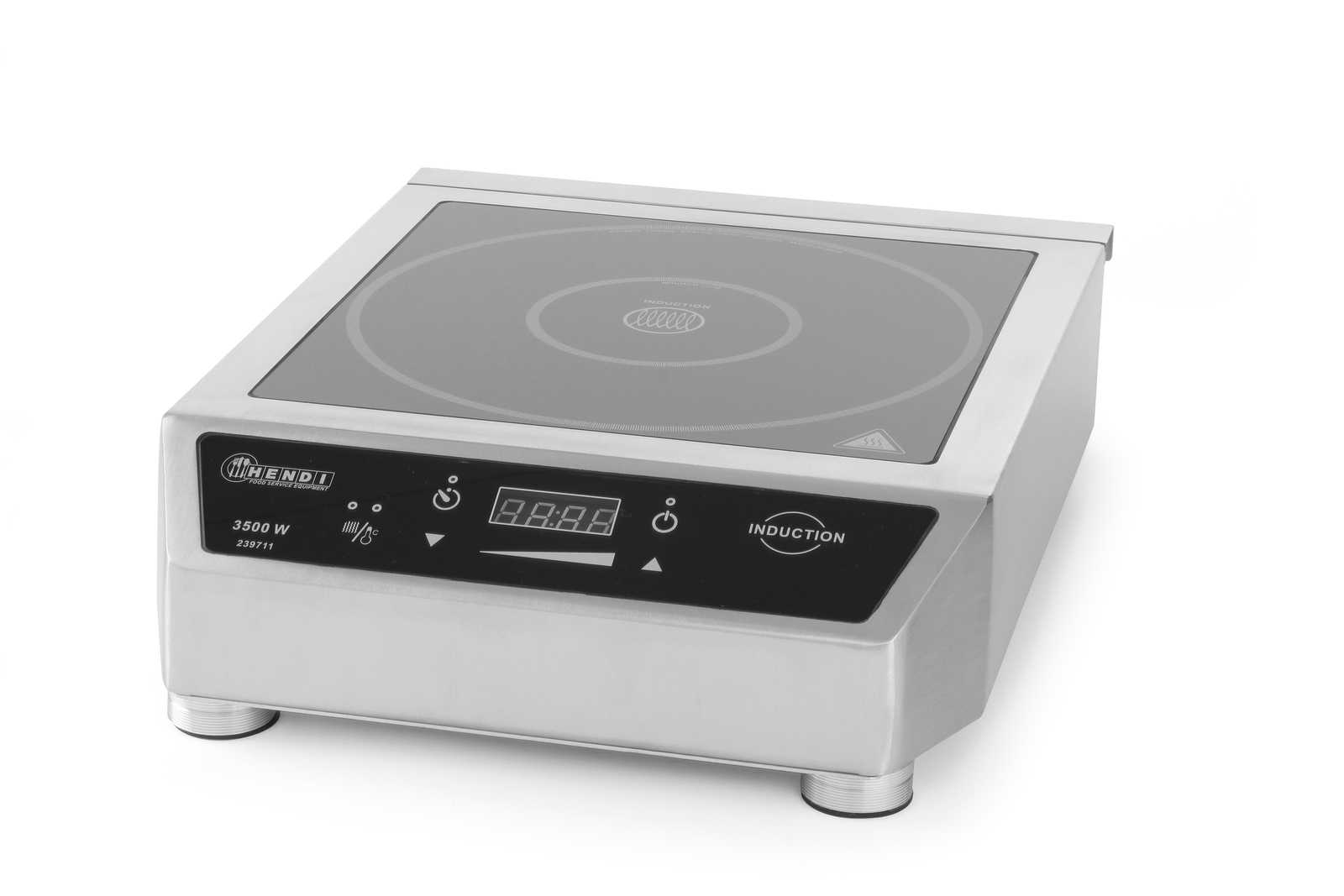 HENDI FORNELLO PIASTRA A INDUZIONE PROFESSIONALE 3500 WATT 239711 3500D