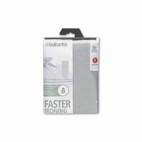 Brabantia Faster Ironing Fodera, Riflettente il Calore, con Spugna da 2 (K1S)