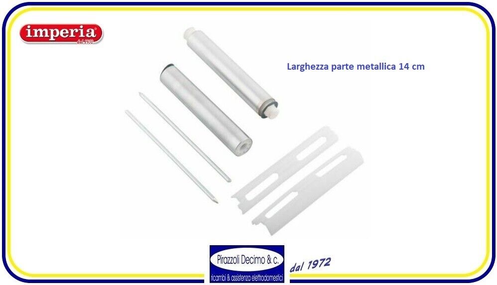 Imperia Kit Rulli Lisci Sfogliatrice Pastapresto700 SP150 Titania Macchina Pasta