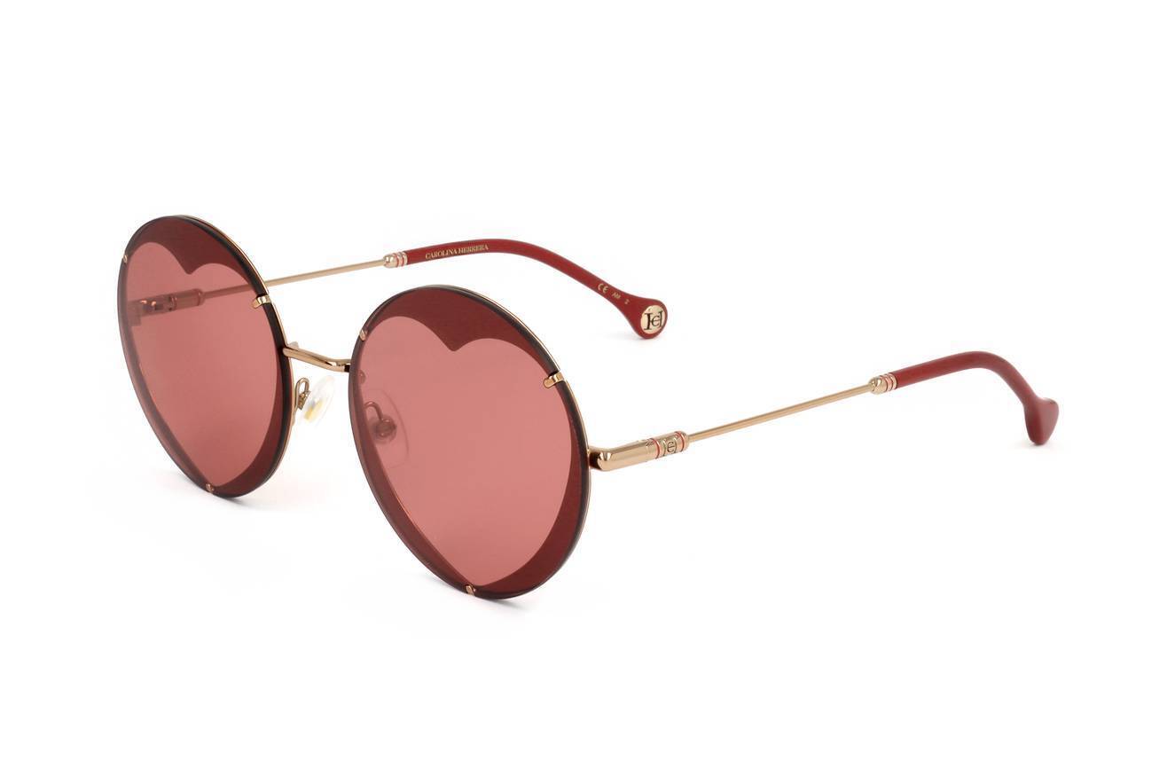 Occhiali da Sole Carolina Herrera CH 0013/S Y11 GOLD RED 57/19/145 Donna