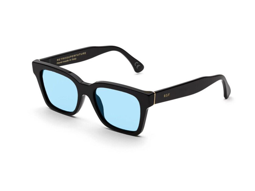 Retrosuperfuture Occhiali da Sole MKK America  Azure Nero azzurro Unisex