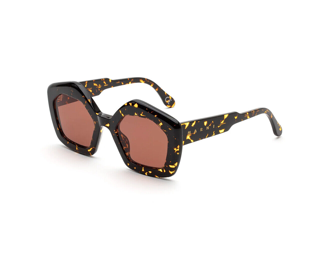 Marni Occhiali da Sole Laughing Waters  Havana Rossa MHL Havana rosso