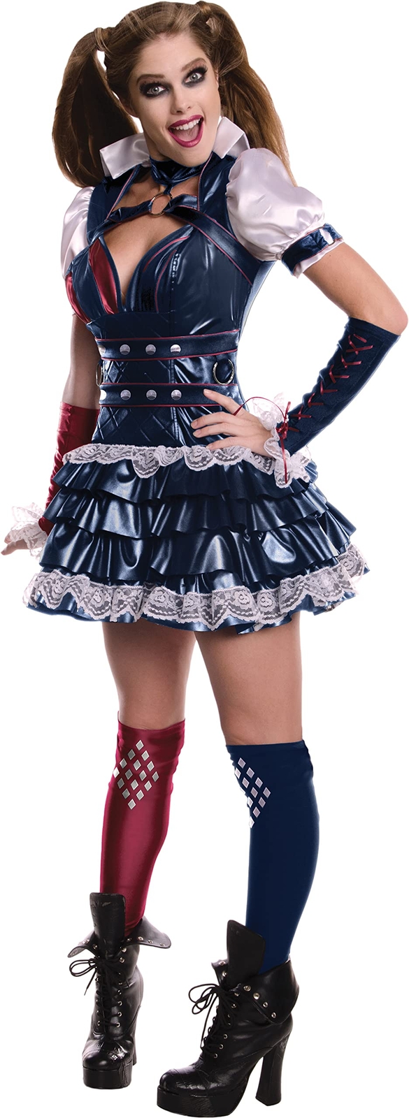 Rubie's Official Harley Quinn - Batman Arkham Costume Adult Ladies -size X-small