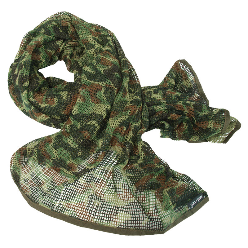 Tattica Scrim Net Militare Sciarpa Di Combattimento Viso Veil Bw Esercito Sorgo