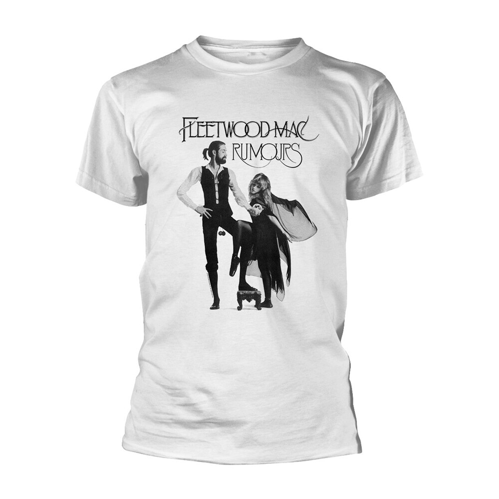 FLEETWOOD MAC - RUMOURS (WHITE) WHITE T-Shirt Large