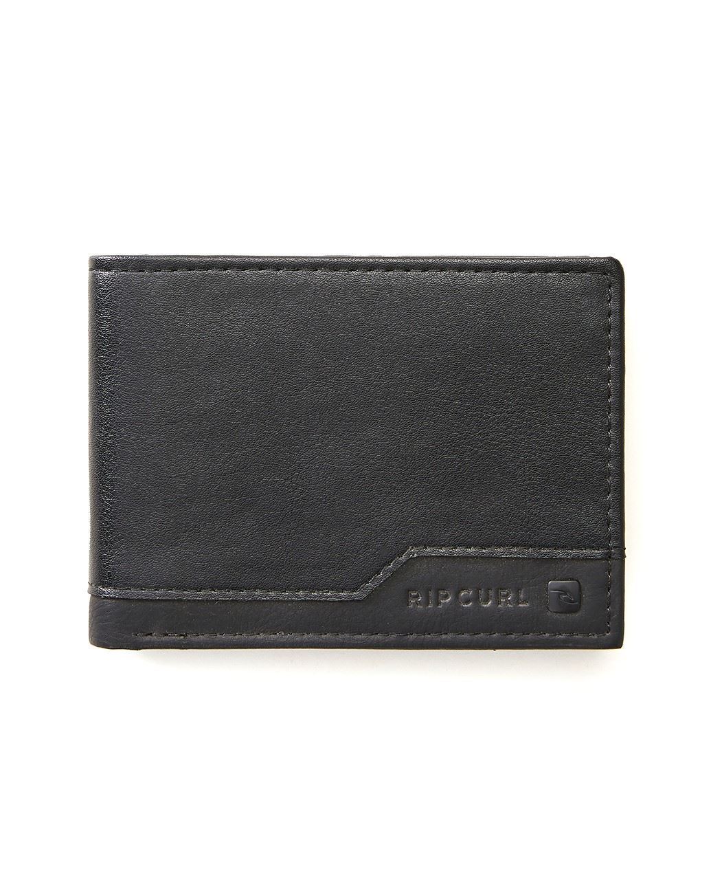Portafoglio da uomo per tutto il giorno Rip Curl ~ Ridge nero grigio