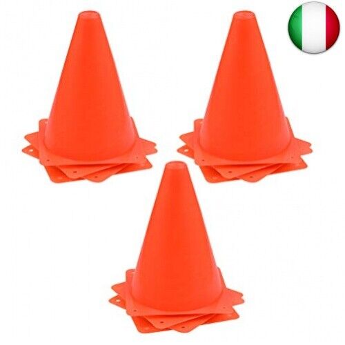 BUYGOO Coni Calcio Allenamento Coni Sport Arancione 12PZ Coni Allenamento Coni