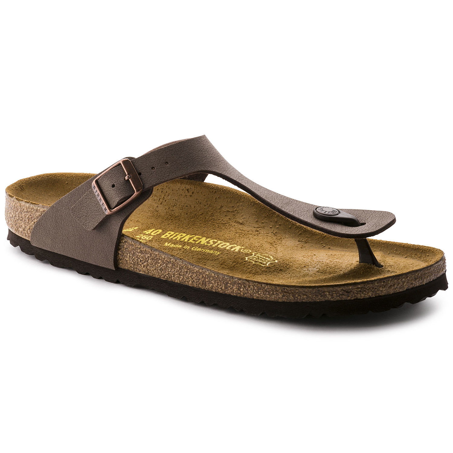 Birkenstock 0043751 gizeh mocca infradito donna