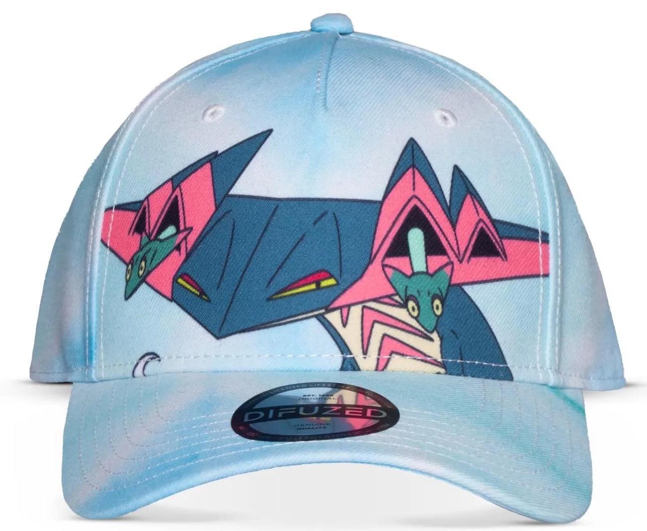 Abbigliamento Pokemon: Dragapult Men's Snapback Cap Blue (Cappellino)