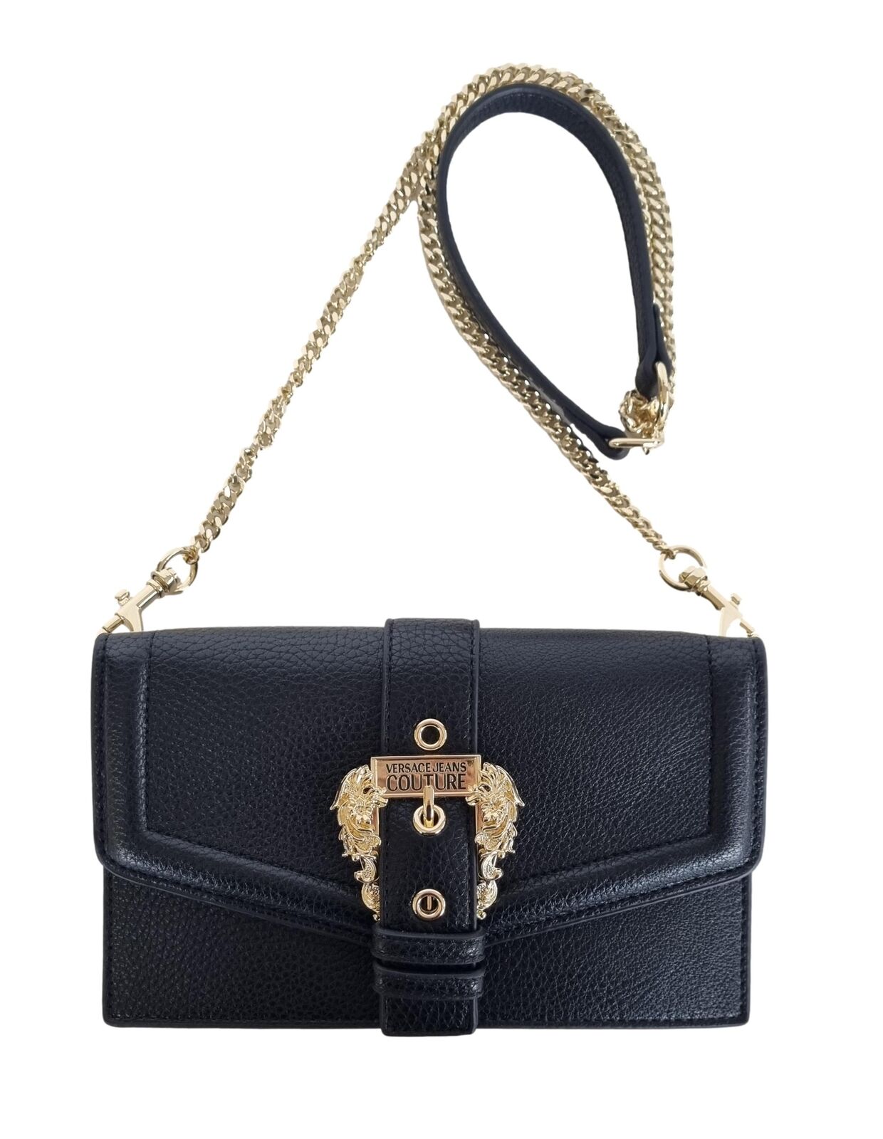 VERSACE JEANS COUTURE portafoglio a borsa tracolla donna 75VA5PF6 nero