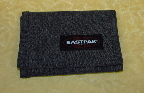 PORTAFOGLIO EASTPAK CREW SINGLE 77H BLACK DENIM cod.24373