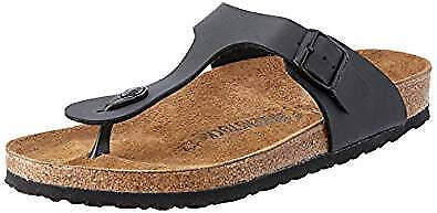 Birkenstock gizeh black 0043691 infradito donna nero