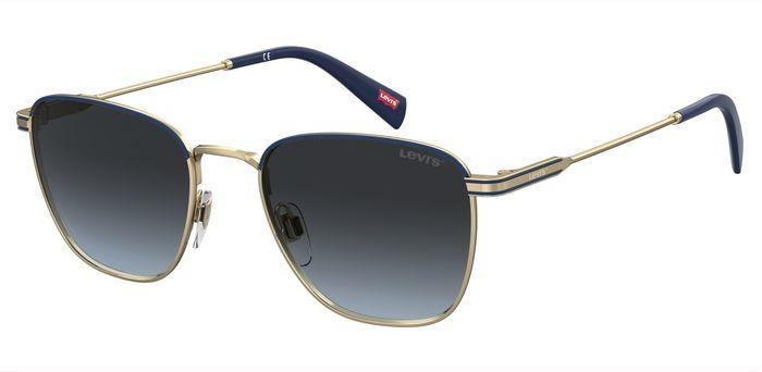 Occhiali da Sole Levi's LV 1016/S Lks (GB) Dorato Blu/Blu Gradiente Calibro 52