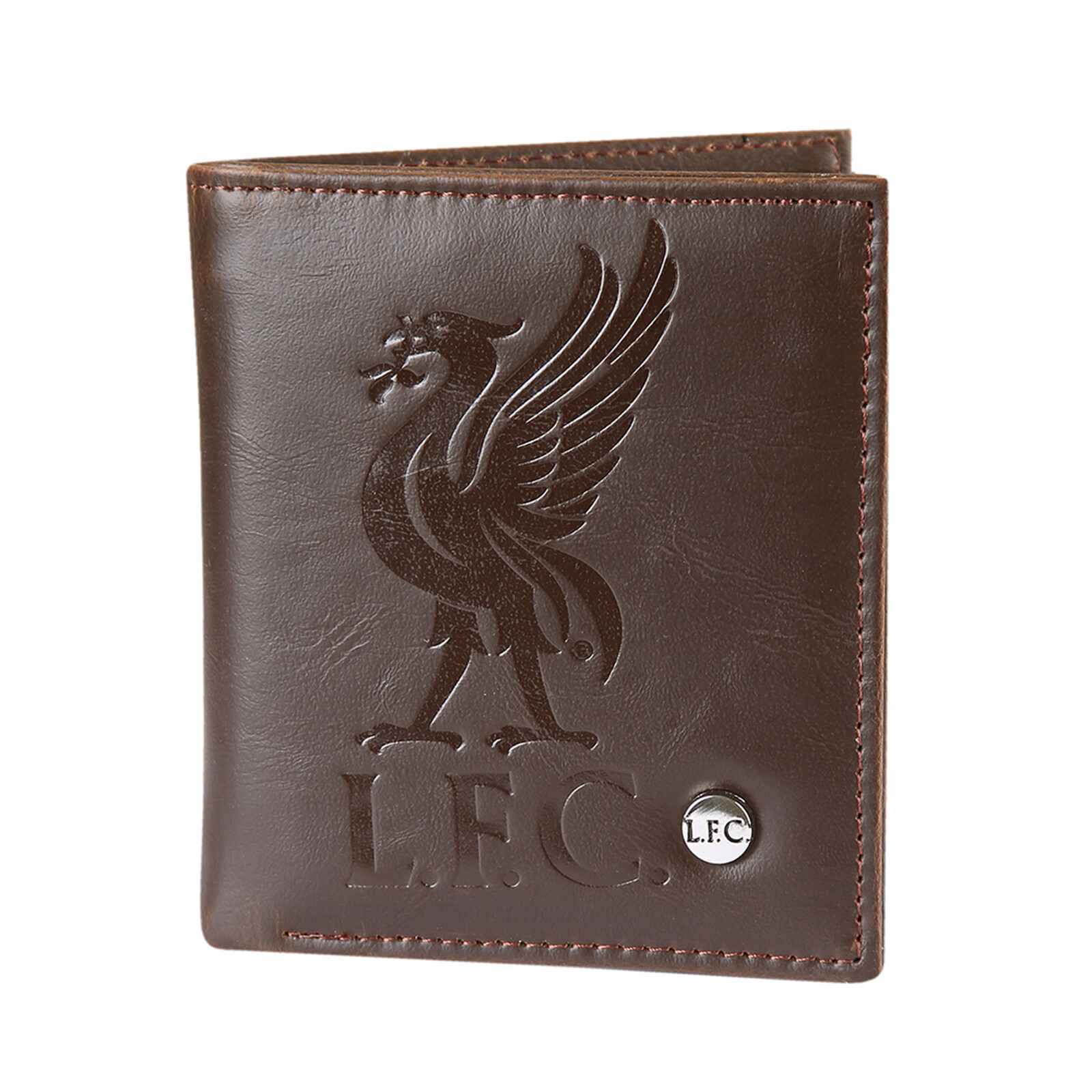 Portafoglio originale Liverpool FC - in simil-pelle deluxe - marrone