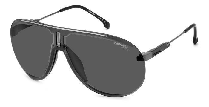 Occhiali da Sole CARRERA Superchampion V81 (2K) Rutenio Scuro/Nero