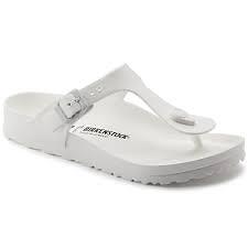 Birkenstock gizeh eva 128221 white infradito gomma regular fit