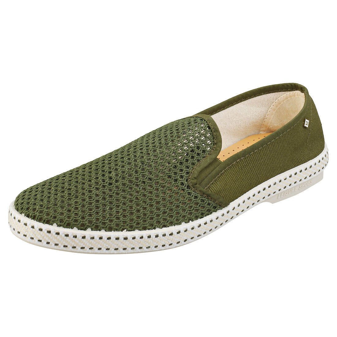 Rivieras Classic Uomo Khaki Scarpe Espadrilles - 42 EU