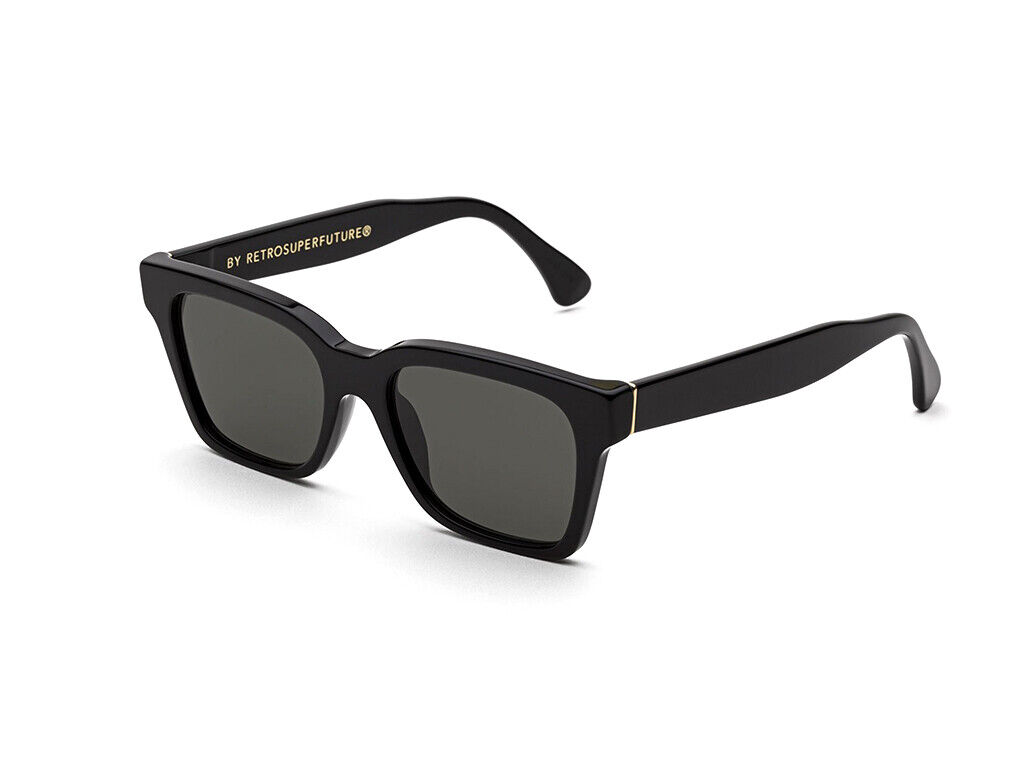 Retrosuperfuture Occhiali da Sole C2N America  Black Nero nero