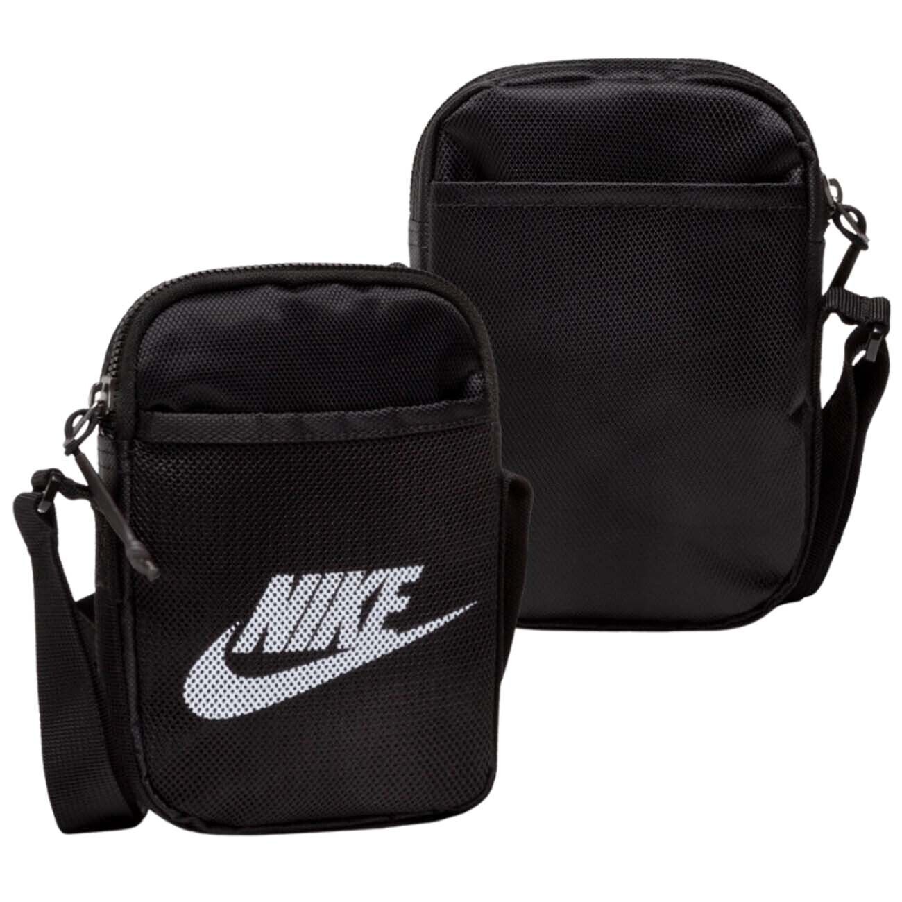 BORSA TRACOLLA NIKE BA5871 010 HERITAGE NERO