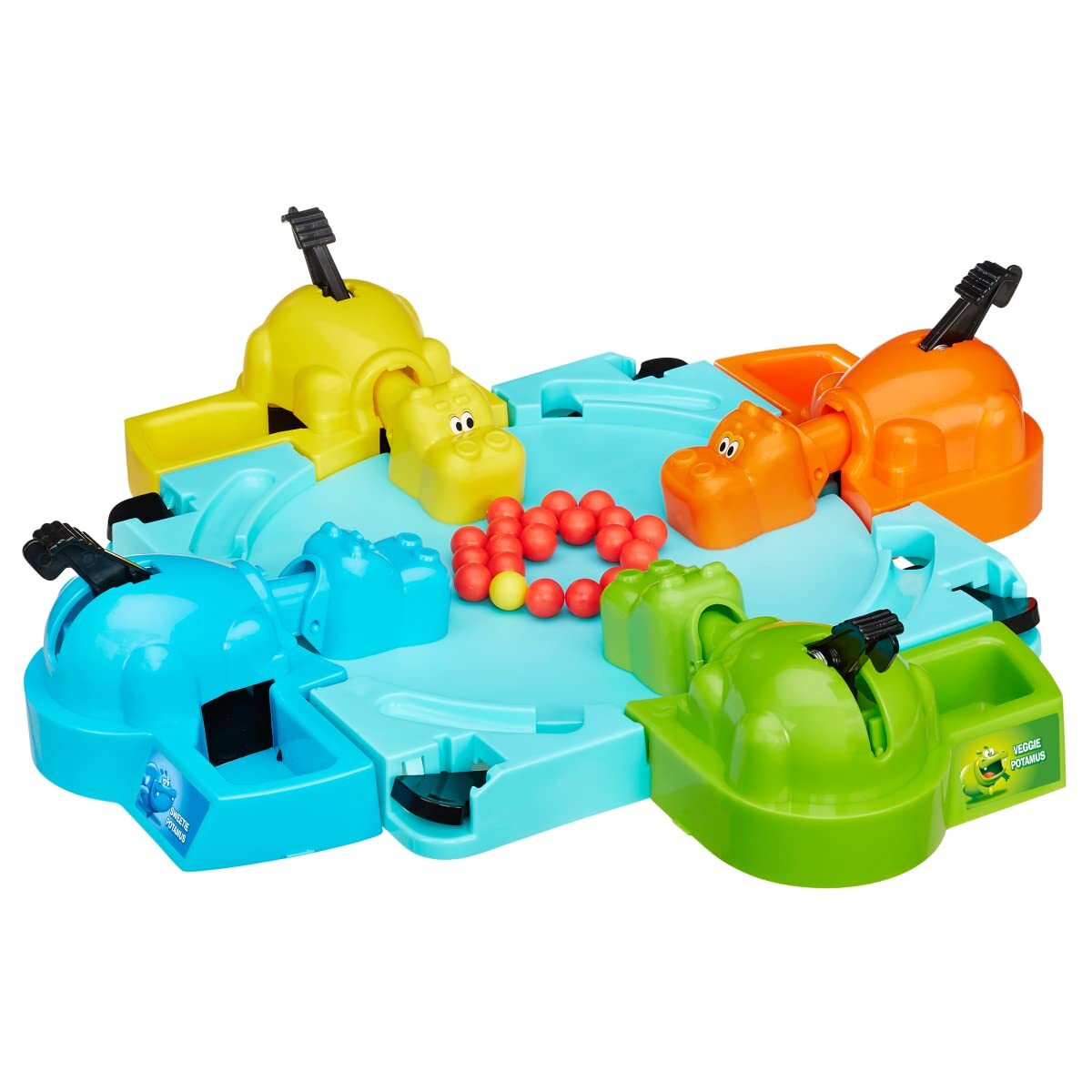 Hasbro Gaming Elefun & Friends Hungry Hungry Hippos Game 1 Green