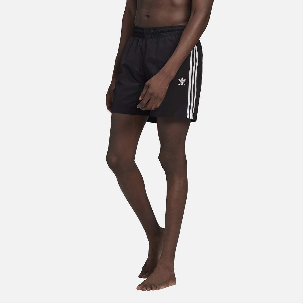 Adidas Originals Costume da Uomo Adicolor Classics 3-Stripes Nero Taglia XS C...