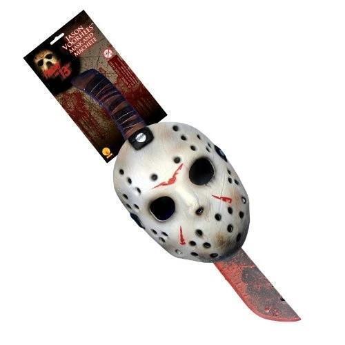 MASCHERA + MACETE JASON -ORIGINALE- VENERDI 13
