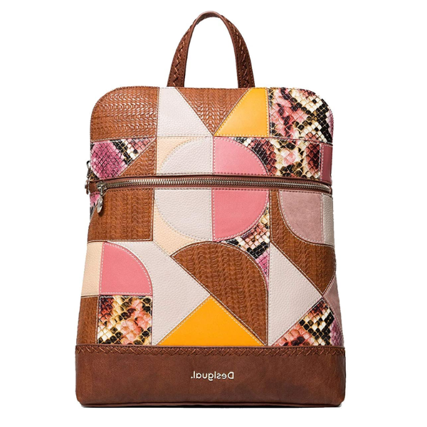 DESIGUAL - DESIGUAL DONNA BACK AYAX NANAIMO ZAINO CASUAL MARRONE NOVITÀ