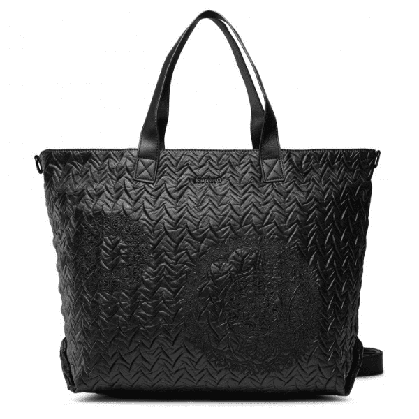DESIGUAL - BORSA A TRACOLLA AZALEA NAMIBIA GRANDE 21WAXP97/2000 DONNA NERO NEW
