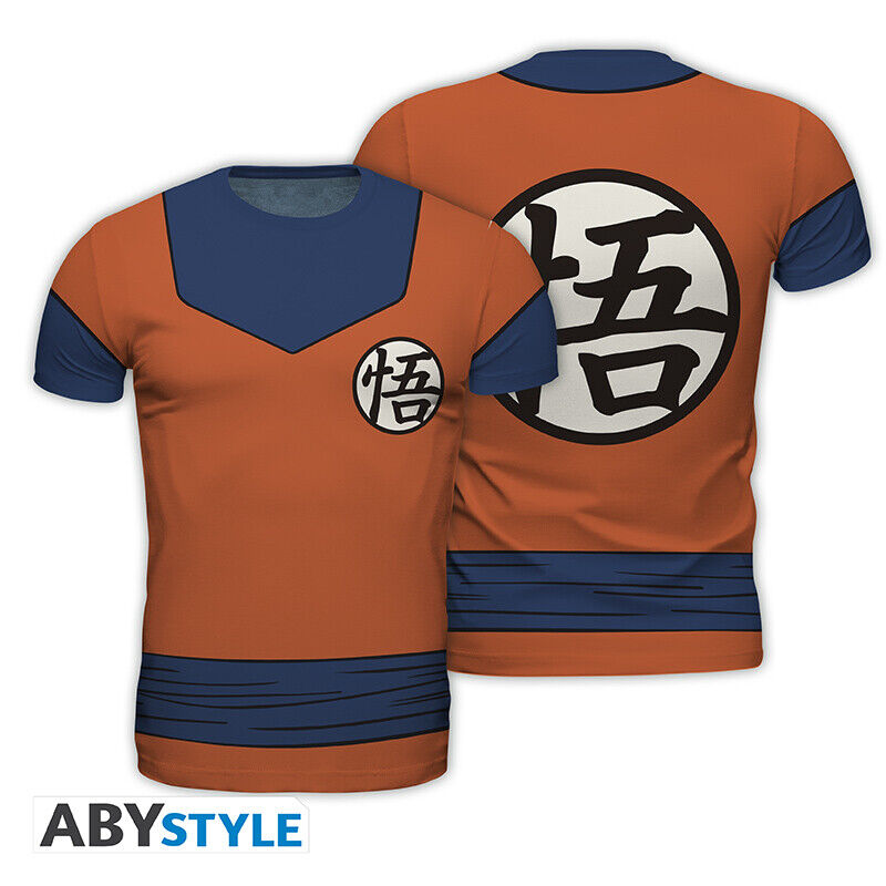 Abbigliamento Dragon Ball Super: Goku's Suit Replica (T-Shirt Unisex Tg. S)