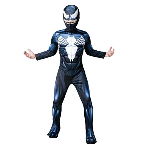 Rubie's Official Disney Marvel Spider-Man Venom Deluxe Boys Costume, Superhero F