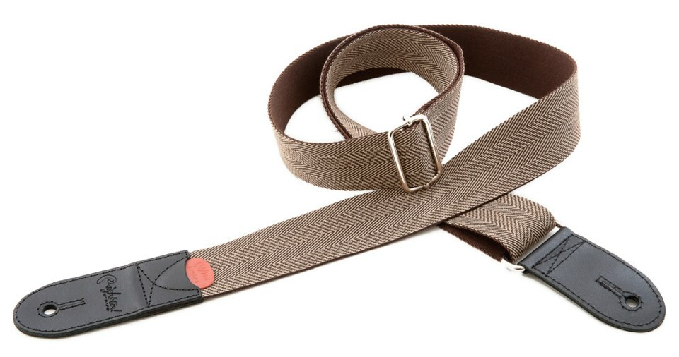 RIGHTON! STRAPS BRIGHTON BROWN ACCESSORI PER CHITARRA - BASSO
