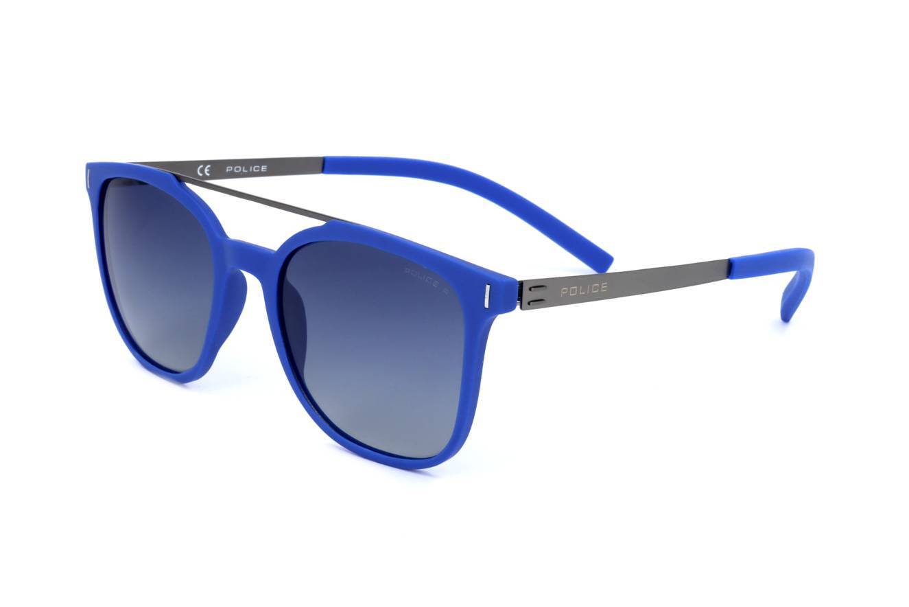 Occhiali da Sole Police SPL169 J15P BLU SEMILUCIDO J15P 52/20/145 Uomo