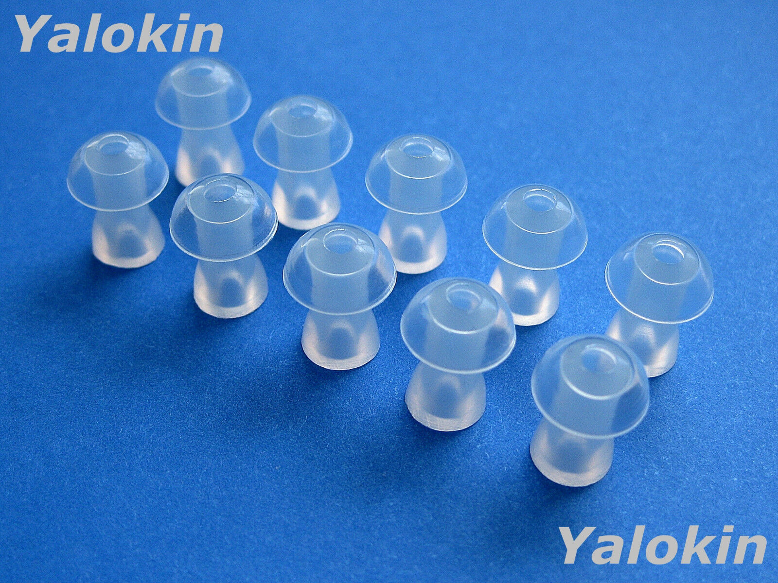 10pcs S Morbido Ricambio Fungo Ear-Tips Microauricolari per Etymotic Auricolare