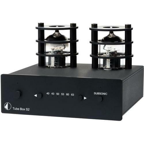 PRO-JECT TUBE BOX S2 BLACK STADIO PHONO MM/MC VALVOLARE NUOVO GARANZIA ITALIA