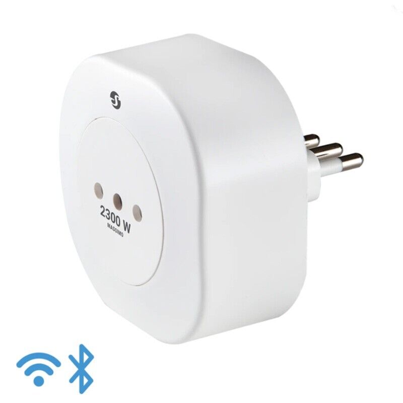 Shelly Plus Presa Italiana Intelligente 2300 watt a 10A Monitora i Consumi