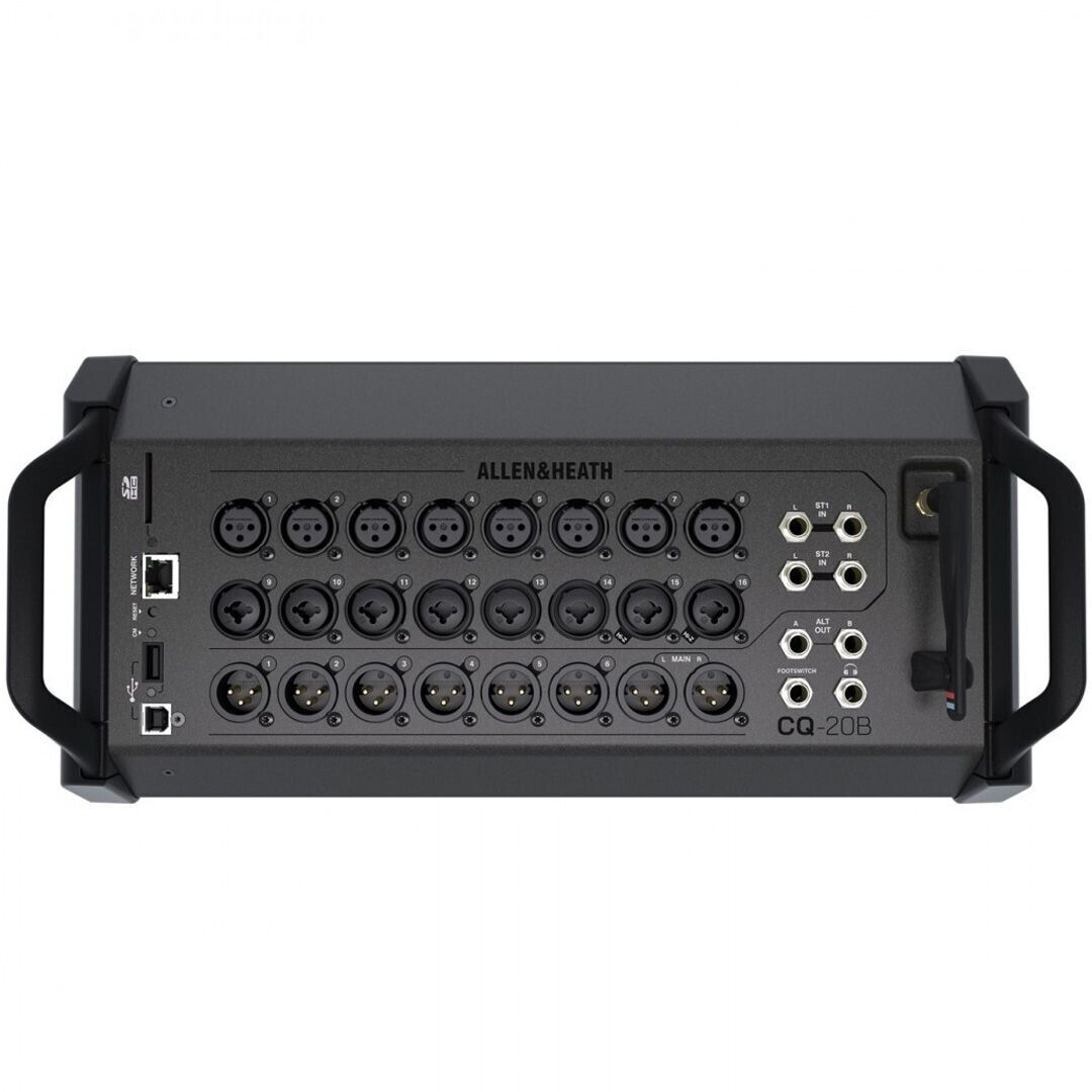 ALLEN & HEATH CQ-20B Mixer Digitale 20 Canali WiFi Bluetooth USb Rack Mic Line